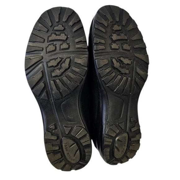 FlyFlot Womens Willow Slip On Sneaker, Black, Lycra, Leather, Comfort, Size 39/8 - Picture 3 of 9